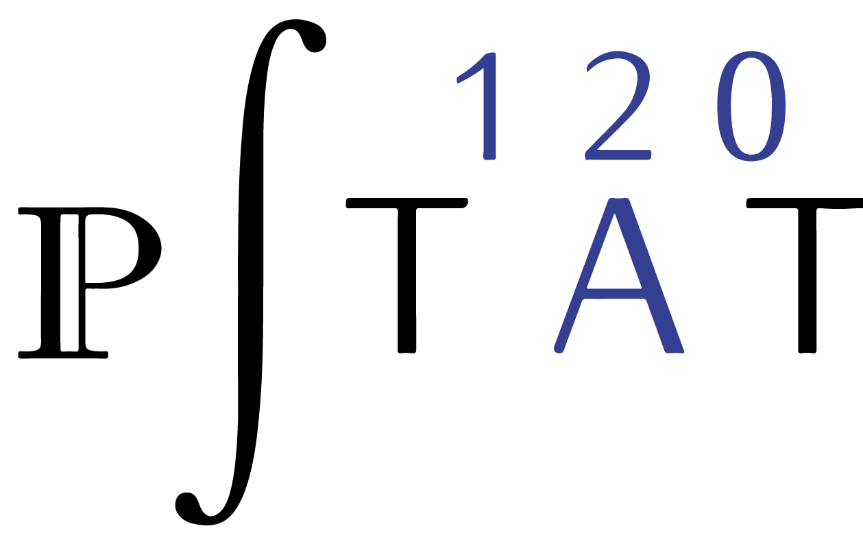 PSTAT 120A Logo